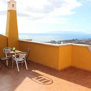 With A Serene Ocean And Mountain View Costa Adeje (Tenerife)